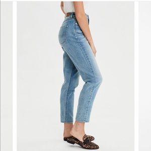 AE Stretch Curvy Mom Jeans